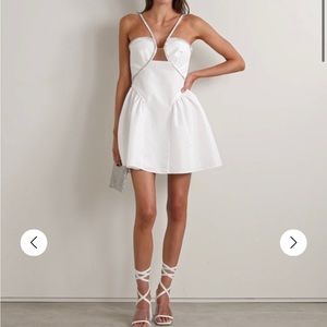 Self-portrait white mini never worn!